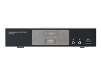 IOGEAR 2-Port Cinema 4K DisplayPort 1.2 KVMP Switch with USB 3.1 Gen1 Hub and Audio - Cables Included - omkopplare för tangentbord/video/mus/ljud/USB - 2 portar GCS1932