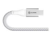 Alogic Super Ultra - USB typ C-kabel - 24 pin USB-C till 24 pin USB-C - 3 m ULCC203-SLV