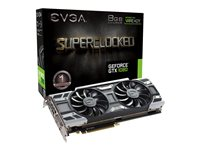 EVGA GeForce GTX 1080 SC GAMING ACX 3.0 - grafikkort - GF GTX 1080 - 8 GB 08G-P4-6183-KR