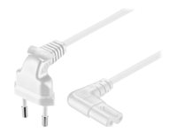 MicroConnect - strömkabel - Eurokontakt till power IEC 60320 C7 - 5 m PE030750AAW