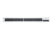 Cisco Business 220 Series CBS220-48T-4X - switch - 48 portar - smart - rackmonterbar CBS220-48T-4X-EU