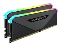 CORSAIR Vengeance RGB RT - DDR4 - sats - 64 GB: 2 x 32 GB - DIMM 288-pin - 3200 MHz / PC4-25600 - ej buffrad CMN64GX4M2Z3200C16