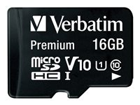 Verbatim - flash-minneskort - 16 GB - microSDHC 44082