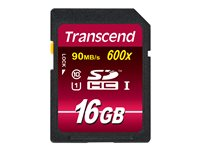 Transcend - flash-minneskort - 16 GB - SDHC UHS-I TS16GSDHC10U1