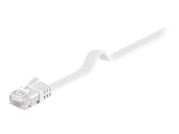 MicroConnect nätverkskabel - 20 m - vit V-UTP620W-FLAT