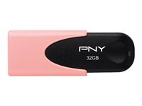 PNY Attaché 4 - USB flash-enhet - 32 GB FD32GATT4PAS1KL-EF