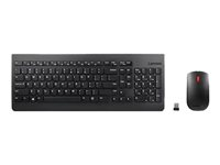 Lenovo Essential Wireless Combo - sats med tangentbord och mus - brittisk Inmatningsenhet 4X30M39496