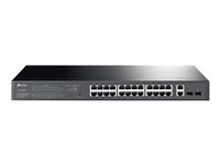 TP-Link TL-SG1428PE - switch - 28 portar - smart - rackmonterbar TL-SG1428PE