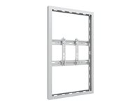 Multibrackets M Pro Series hölje - slimmad profil - för platt panel - medium - vit 7350105216688