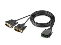 Belkin Secure Modular DVI Dual Head Console Cable - videokabel - DVI - TAA-kompatibel - 1.83 m F1DN2MOD-CC-D06