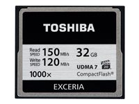 Toshiba EXCERIA - flash-minneskort - 32 GB - CompactFlash CF-032GTGI(8