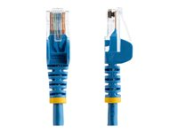 StarTech.com Cat5e patchkabel med hakfria RJ45-kontakter - 5 m, blå - patch-kabel - 5 m - blå 45PAT5MBL