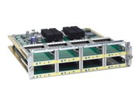 Cisco 8-port (2:1) 10 Gigabit Ethernet (X2) half-card - expansionsmodul - 8 portar WS-X4908-10GE=