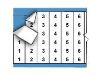 Brady Wire Marker Card Consecutive Numbers 1-33 - lednings/kabelmärkare (förtryckt) WM-1-33-PK