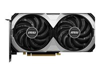 MSI GeForce RTX 4070 VENTUS 2X OC - grafikkort - GeForce RTX 4070 - 12 GB RTX 4070 VENTUS 2X 12G OC