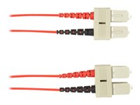 Black Box patch-kabel - 3 m - röd FOCMR10-003M-SCSC-RD