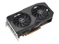 ASUS Dual Radeon RX 6650 XT V2 - OC Edition - grafikkort - Radeon RX 6650 XT - 8 GB - svart 90YV0HS2-M0NA00