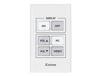 Extron MediaLink MLC 55 RS fjärrkontroll för väggmodul - vit 60-1390-03