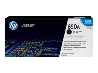 HP 650A - svart - original - LaserJet - tonerkassett (CE270A) CE270A