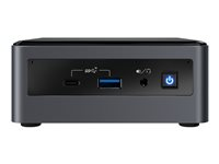 Intel Next Unit of Computing Kit 10 Performance - NUC10i7FNH - Kit - mini-PC - Core i7 10710U 1.1 GHz - 0 GB - ingen HDD BXNUC10I7FNH