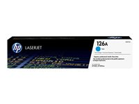 HP 126A - cyan - original - LaserJet - tonerkassett (CE311A) CE311A