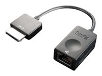 Lenovo ThinkPad OneLink+ to RJ45 Adapter - nätverkskabel - 21.9 cm 00JT801