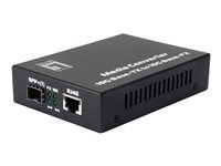 LevelOne GVT-0500 - fibermediekonverterare - 10GbE GVT-0500