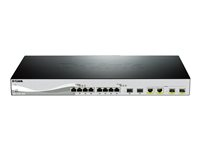 D-Link Web Smart DXS-1210-12TC - switch - 12 portar - Administrerad - rackmonterbar DXS-1210-12TC