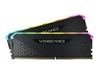 CORSAIR Vengeance RGB RS - DDR4 - sats - 16 GB: 2 x 8 GB - DIMM 288-pin - 3600 MHz / PC4-28800 - ej buffrad CMG16GX4M2D3600C18