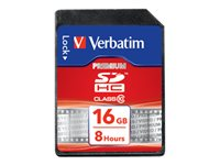 Verbatim - flash-minneskort - 16 GB - SDHC 43962