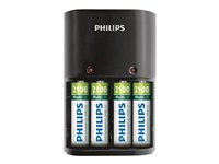 Philips Multilife Value SCB1490NB batteriladdare - 4 x AA-typ - NiMH SCB1490NB/12