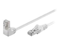 MicroConnect nätverkskabel - 2 m - vit STP502WA