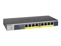 NETGEAR GS108PP - switch - 8 portar - rackmonterbar GS108PP-100EUS