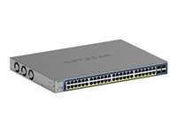 NETGEAR Smart GS752TXP - v3 - switch - 48 portar - smart - rackmonterbar GS752TXP-300EUS