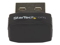 StarTech.com USB Wi-Fi-adapter - AC600 - dual-band trådlös nano-adapter - nätverksadapter - USB 2.0 USB433ACD1X1