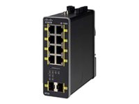 Cisco Industrial Ethernet 1000 Series - switch - 10 portar - Administrerad IE-1000-8P2S-LM