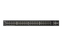 Cisco 220 Series SG220-50P - switch - 50 portar - Administrerad - rackmonterbar SG220-50P-K9-EU