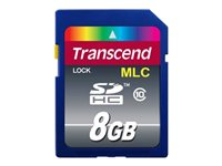 Transcend - flash-minneskort - 8 GB - SDHC TS8GSDHC10M