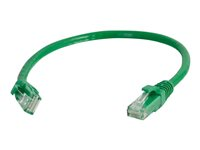 C2G Cat5e Booted Unshielded (UTP) Network Patch Cable - patch-kabel - 50 cm - grön 83200