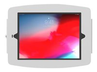 Compulocks iPad 10.2" Space Enclosure Wall Mount hölje - för surfplatta - vit 102IPDSW