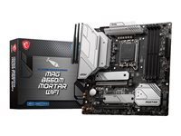 MSI MAG B660M MORTAR WIFI - moderkort - micro ATX - LGA1700-uttag - B660 MAG B660M MORTAR WIFI