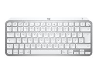 Logitech MX Keys Mini for Mac - Office - tangentbord - QWERTY - nordiskt (danska/finska/norska/svenska) - blekgrå Inmatningsenhet 920-010524