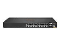 HPE Aruba 6200M 24G Class4 PoE 4SFP+ TAA Switch - switch - max. staplingsavstånd 10 kms - 24 portar - Administrerad - rackmonterbar - TAA-kompatibel R8V09A