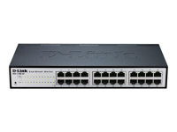 D-Link EasySmart Switch DES-1100-24 - switch - 24 portar - Administrerad DES-1100-24