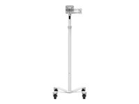 Compulocks Medical Rolling Cart Extended - VESA Compatible vagn - för LCD-display - vit MCRSTDEXW