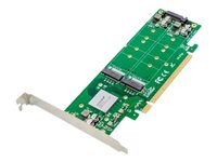 MicroConnect - gränssnittsadapter - M.2 NVMe Card - PCIe 3.0 x16 MC-PCIE-ASM2824-X4