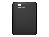 WD Elements Portable WDBUZG0010BBK - hårddisk - 1 TB - USB 3.0 WDBUZG0010BBK-EESN