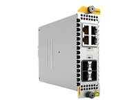 Allied Telesis AT-XEM2-8XSTM - expansionsmodul - 1/2.5/5/10GBase-T x 4 + Gigabit Ethernet / 10 Gigabit SFP+ x 4 AT-XEM2-8XSTM-B05