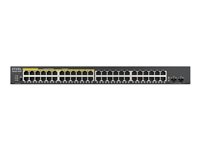 Zyxel GS1900 Series GS1900-48HPv2 - switch - 48 portar - smart - rackmonterbar GS190048HPV2-EU0101F