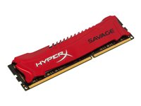 HyperX Savage - DDR3 - modul - 4 GB - DIMM 240-pin - 1866 MHz / PC3-14900 - ej buffrad HX318C9SR/4